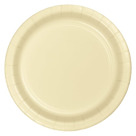 Touch Of Color 9" Ivory Paper Plates 240 PK 47161B